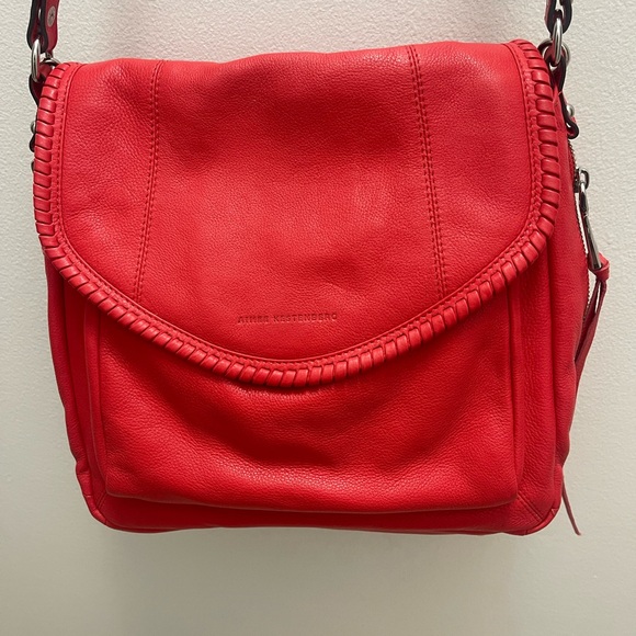 AIMEE KESTENBERG
All For Love Convertible Leather Shoulder Bag in CORVETTE RED - Picture 8 of 16